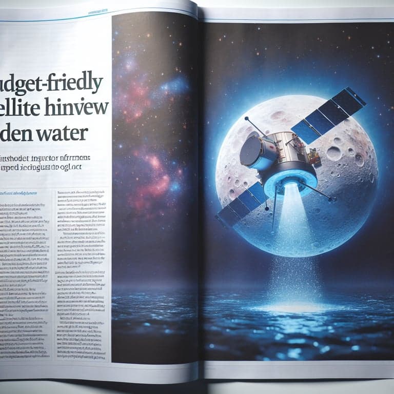 NASA's Lunar Trailblazer: Unveiling Moon Water with a Budget-Friendly Satellite