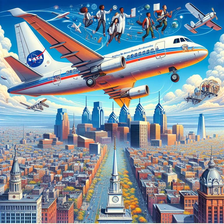 NASA's Student Airborne Research Program Soars over Philly: A New Chapter in Air Quality Research