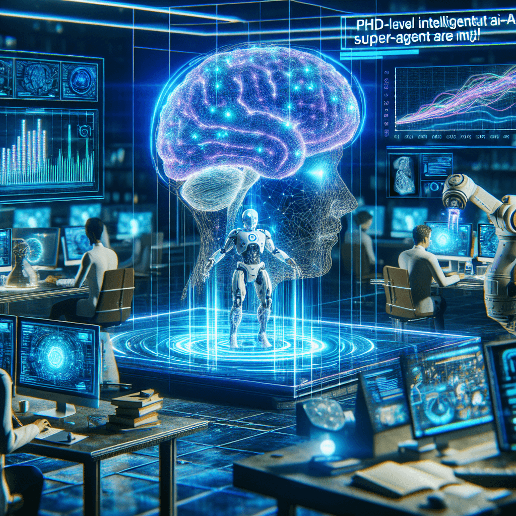 OpenAI's Game-Changer: PhD-Level Intelligent AI Super-Agents Are Imminent!