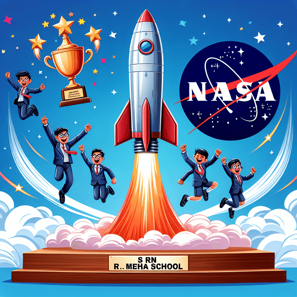 S R N Mehta School Rockets to Fame, Nabs Top Spot in NASA Contest!
