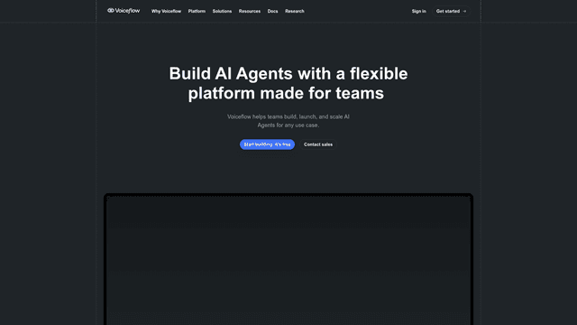 Thumbnail image for Voiceflow