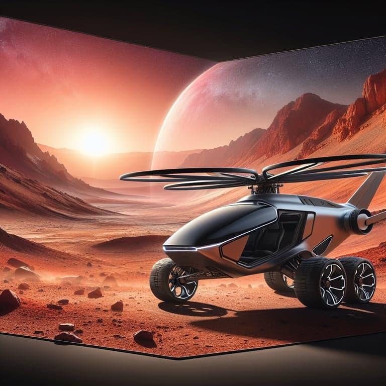 NASA Unveils Next-Gen 'SUV-Sized' Mars Chopper: A Leap in Martian Exploration