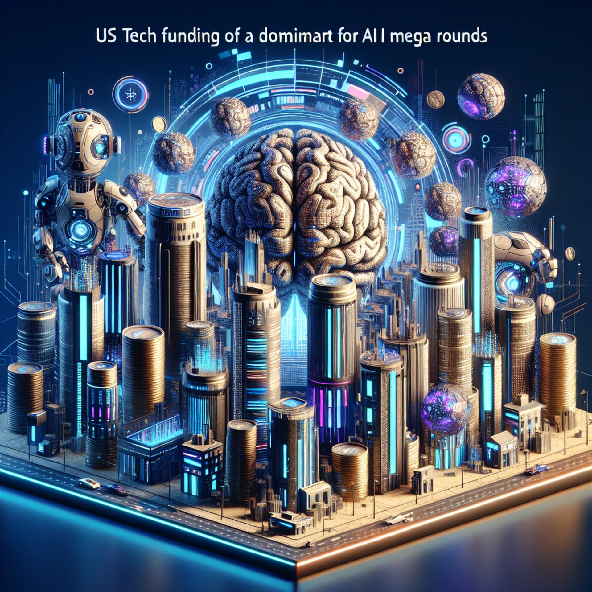 US Tech Funding of 2024: A Year Dominated by AI Mega Rounds!