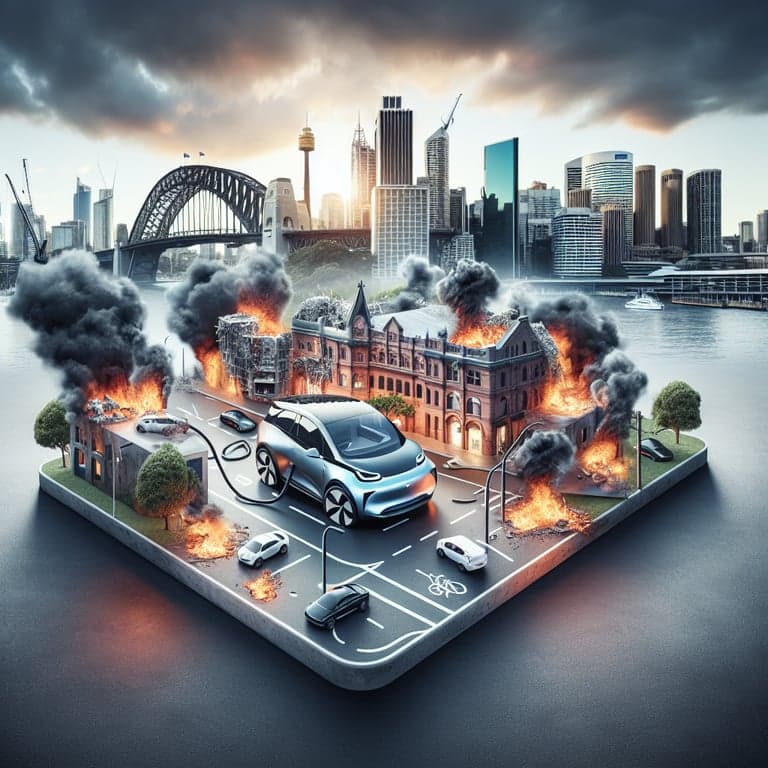 Tesla Showroom in Sydney: Arson Attack Raises Concerns Amidst Rising Anti-Tesla Sentiments