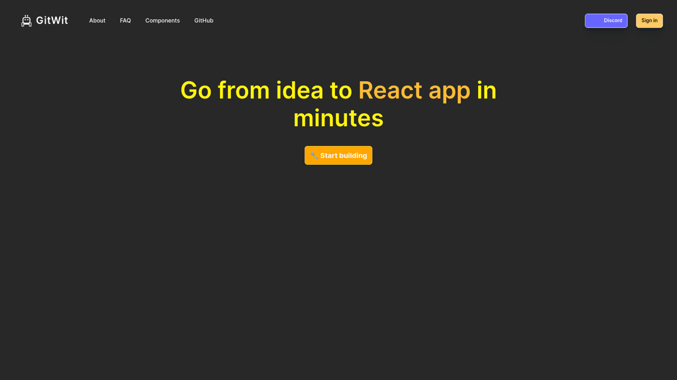 Gitwit screenshot