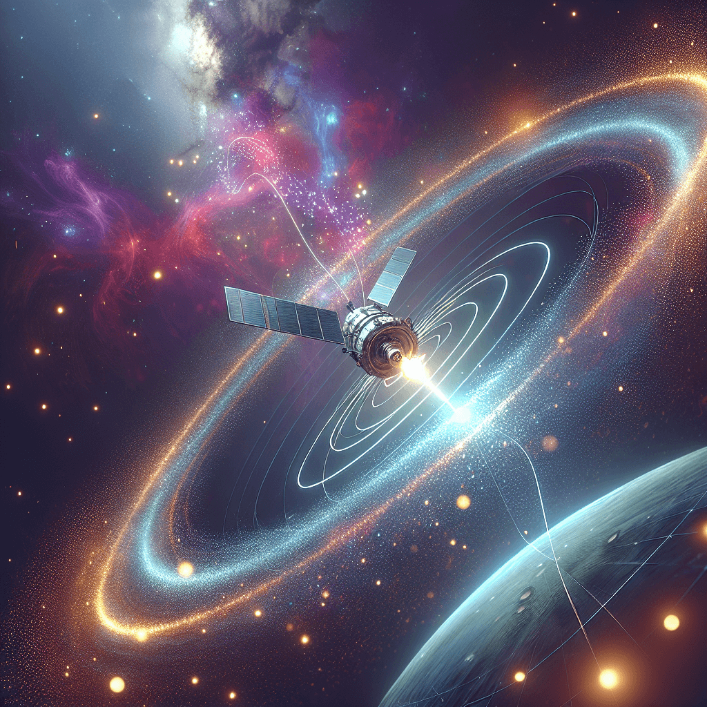 Spacecraft Orbit Magic: How Angular Momentum Keeps Them Flying High!