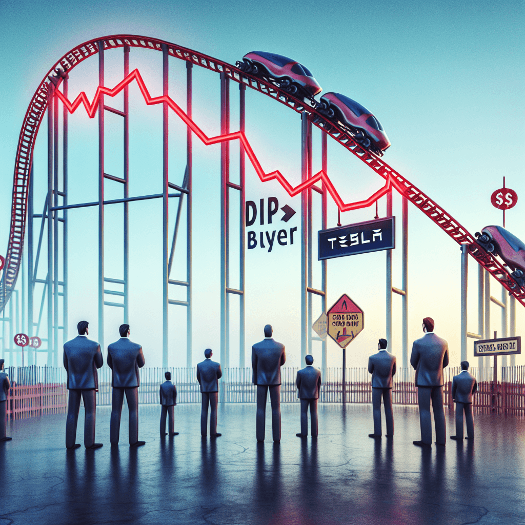 Tesla Stock Takes a Tumble: Will the Dip Buyers Sink?