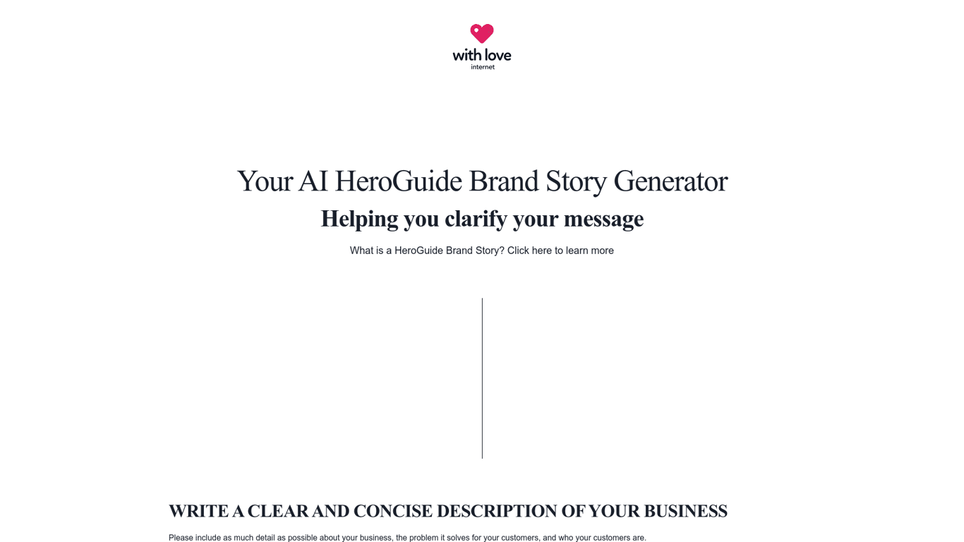 BrandScript Generator screenshot
