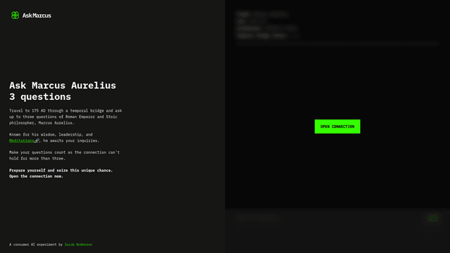 Thumbnail image for Ask Marcus Aurelius