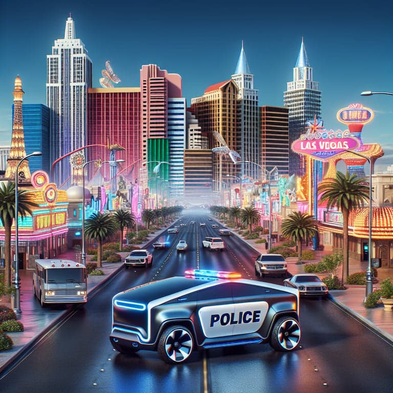 Las Vegas Police Drive into the Future with Largest Fleet of Tesla Cybertrucks! 🚓🔋