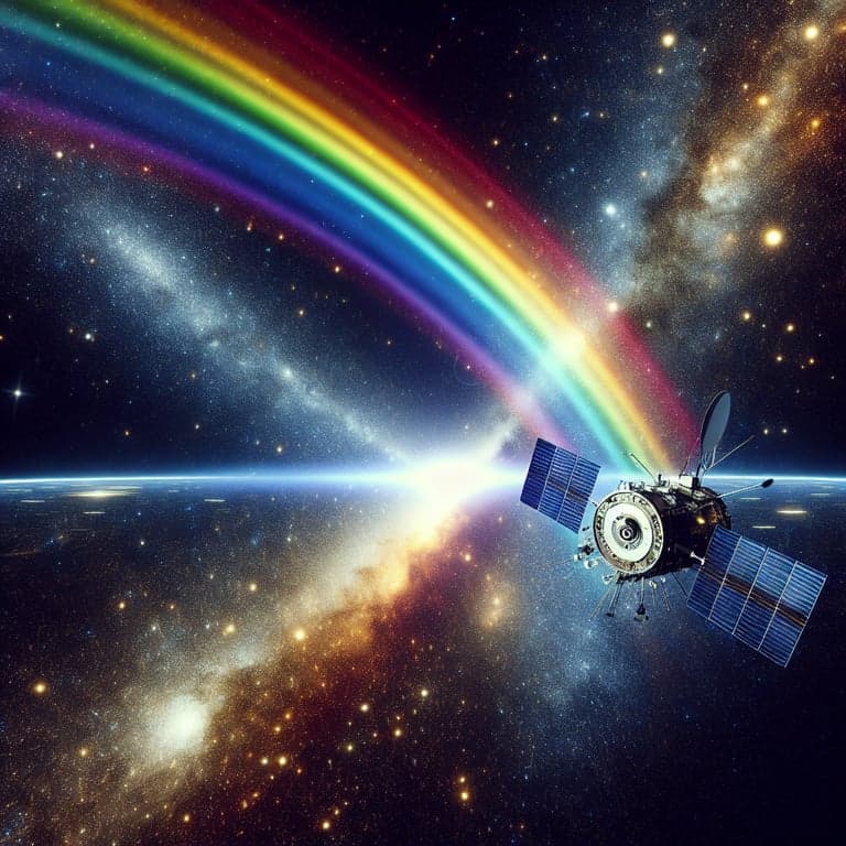 NASA's PUNCH Mission Captures Awe-Inspiring 'Space Rainbow'
