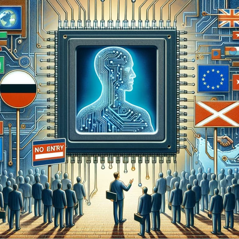 Nvidia CEO Criticizes U.S. Export Controls on AI Chips to China