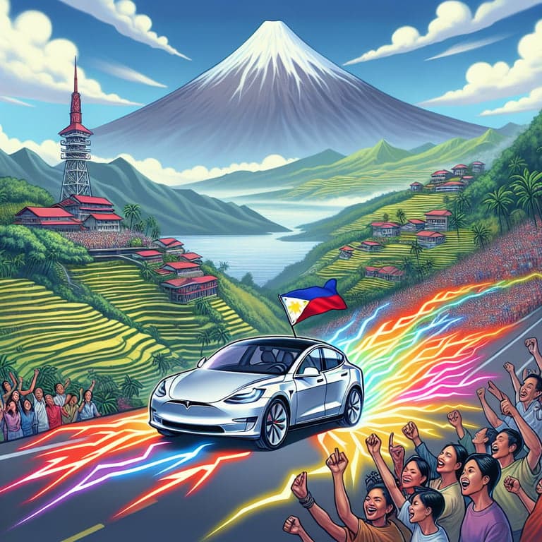 Tesla vrooms into the Philippines!
