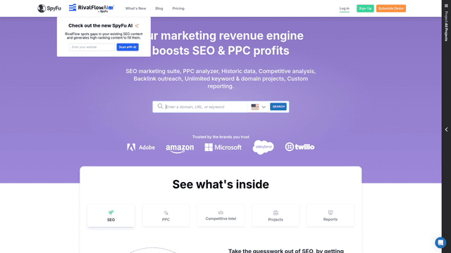 Thumbnail image for Spyfu