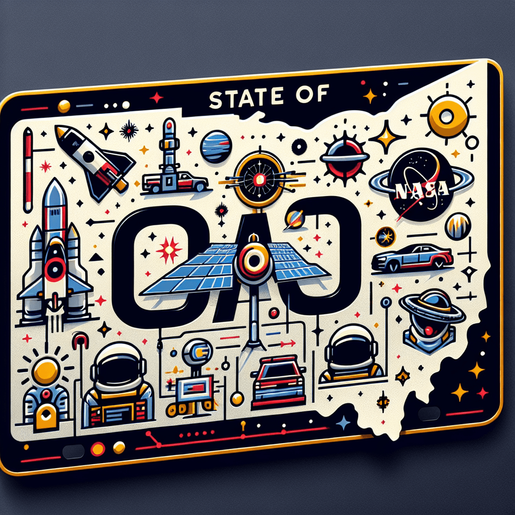 Ohio Revvs Up with New NASA-Themed License Plates: A Tribute to Space Exploration!