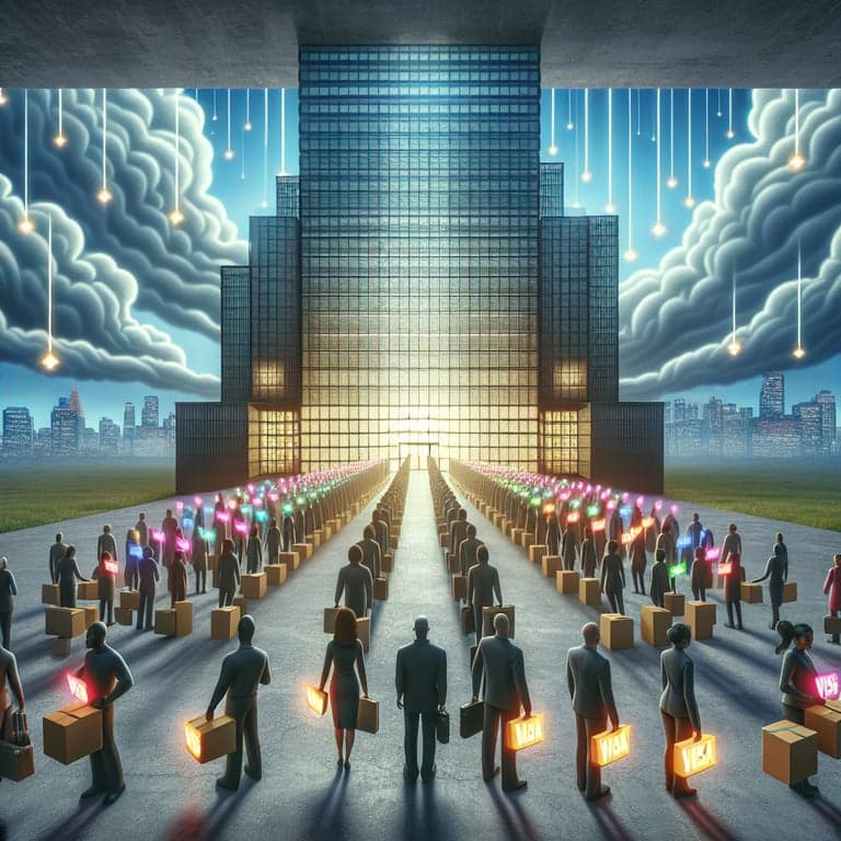 Microsoft Faces Backlash Over Simultaneous H1-B Visa Applications and Massive Layoffs