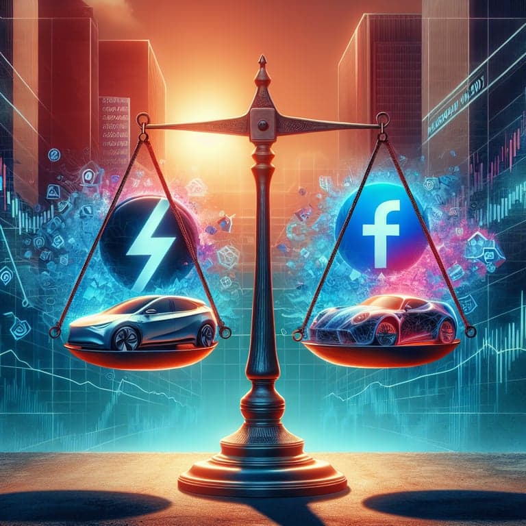 Tech Shakedown: Tesla, Meta, and Broadcom Face Nasdaq 100 Rebalance Blues