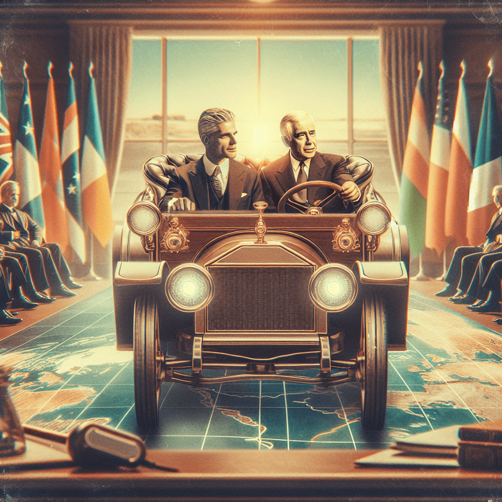 Elon Musk and Shinzo Abe's Iconic Tesla Drive: A Nostalgic Blend of Innovation and Diplomacy